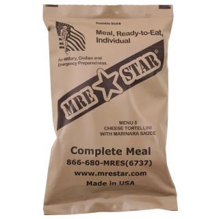 Razione MRE Star Complete Meal N 5 "Cheese Tortellini" by MRE Star